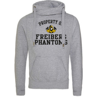 CROSS NECK HOODIE OLDSCHOOL