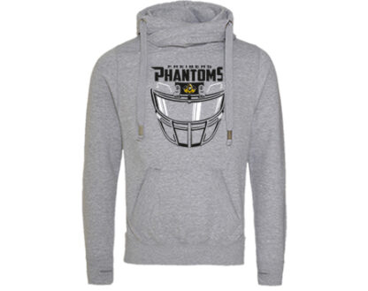 CROSS NECK HOODIE MASK – Bild 2
