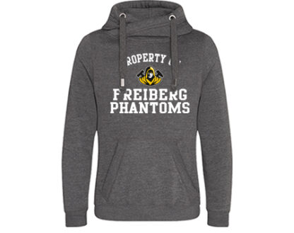 CROSS NECK HOODIE OLDSCHOOL – Bild 3