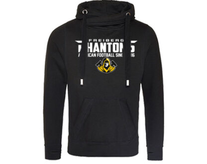 CROSS NECK HOODIE STAHLS – Bild 2