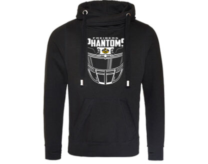 CROSS NECK HOODIE MASK
